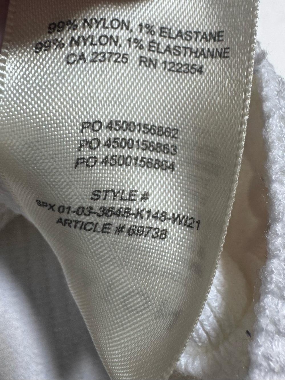 Aritzia Babaton Sculpt Knit Squareneck Cropped L Tank White Sweater Top Minimal - Picture 9 of 14